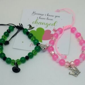 Bracelets Girls Wicked Friendship Beaded With Gift Card~New